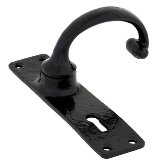 Black Lever Door Handle