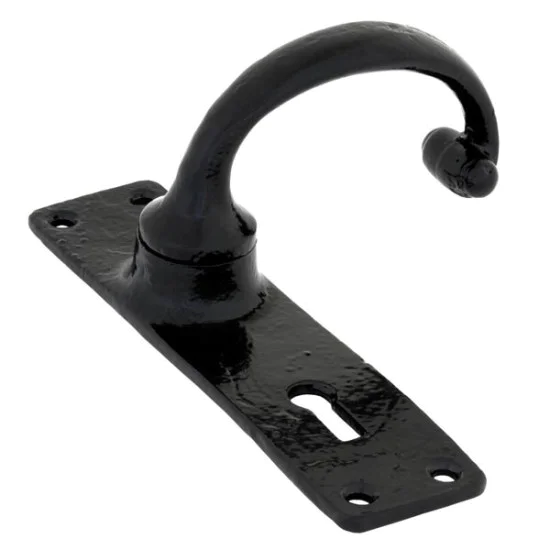 Black Lever Door Handle
