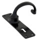 Black Lever Door Handle