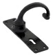 Black Lever Door Handle