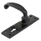 Antique Black Lever Door Handle