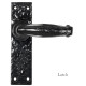 Antique Black Lever Door Handle
