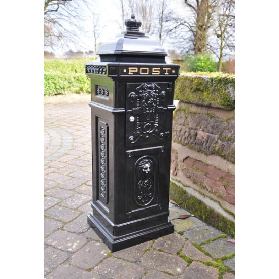 Regent Post Box - Black