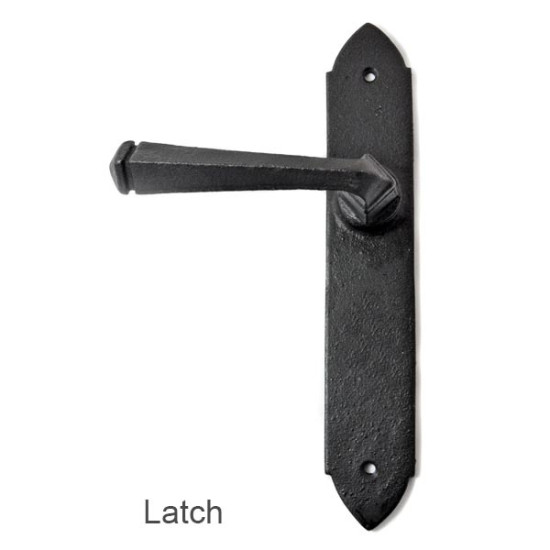 Kirkpatrick 6052 Lever Door Handle - Forged Matt Finish