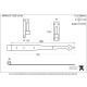 Blacksmith Pewter Patina Arrow Head Door Hinges - Hook and Band