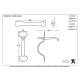 Traditional Blacksmith Bean Thumb Latch with Extra Long Thumb Bar