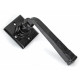 Traditional Blacksmith Avon Lever Door Handle on Rose Set - Unsprung