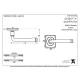 Blacksmith Pewter Patina Avon Lever Door Handle on Rose Set - Sprung