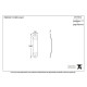 Blacksmith Pewter Patina Gothic Thumb Latch Staple