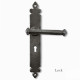 Kirkpatrick 6051 Lever Door Handle - Argent Finish