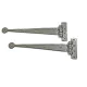 Kirkpatrick A6057 Penny End Hinges - Argent Finish