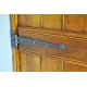 Kirkpatrick A6057 Penny End Hinges - Argent Finish