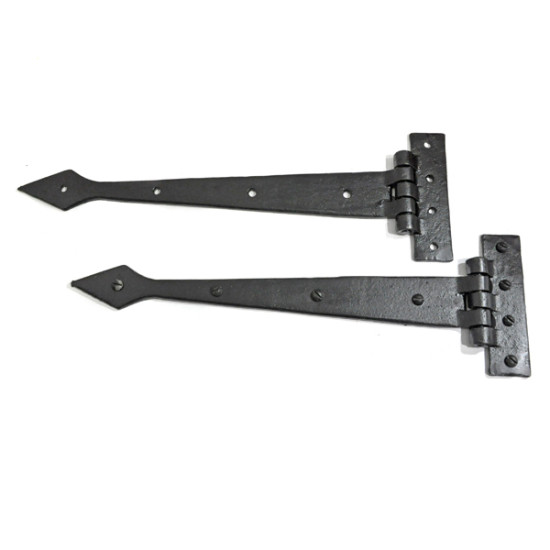 Kirkpatrick 6082 Arrowhead Hinges - Forged Matt Finish