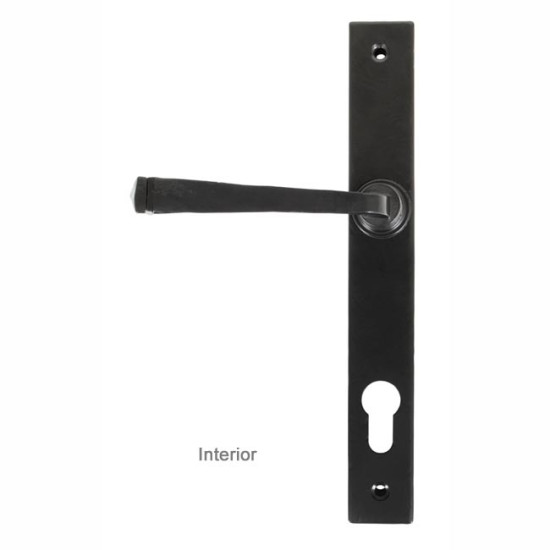 Traditional Blacksmith Slimline Avon Lever Door Handle