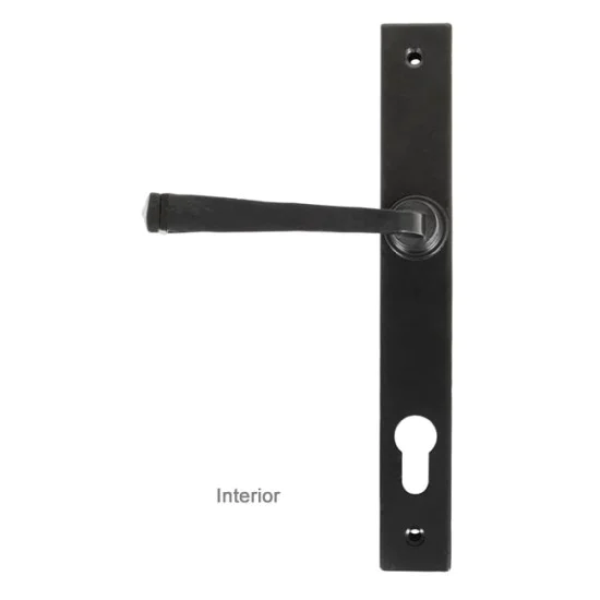 Traditional Blacksmith Slimline Avon Lever Door Handle