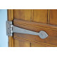 Kirkpatrick 814 Norman Door Hinges - Pewter Finish