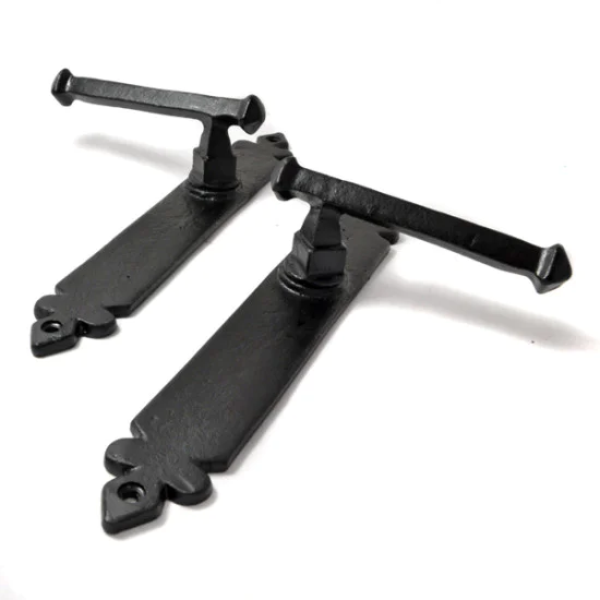 Kirkpatrick 6050 Lever Door Handle - Forged Matt Finish