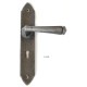 Kirkpatrick A6053 Lever Door Handle - Argent Finish - Unsprung