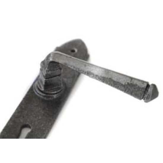 Kirkpatrick A6053 Lever Door Handle - Argent Finish - Unsprung