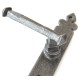 Kirkpatrick A6050 Lever Door Handle - Argent Finish