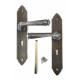 Kirkpatrick A6052 Lever Door Handle - Argent Finish