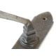 Kirkpatrick A6052 Lever Door Handle - Argent Finish