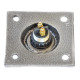 Kirkpatrick 1759 Square Bell Push - Pewter Finish