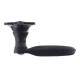 Essential Scroll Levers on Fleur De Lys Backplate