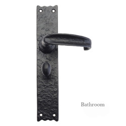 Essential Scroll Traditional Lever on Long Backplate