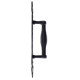 Essential Pull Handle on Fleur De Lys Backplate