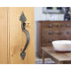 Blacksmith Pewter Patina Tuscan Thumb Latch