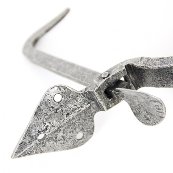 Blacksmith Pewter Patina Tuscan Thumb Latch