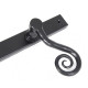 Traditional Blacksmith Monkey Tail Slim Lever Espagnolette Door Handle