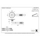 Reeded Lever on Rose Set - Aged Bronze