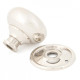 Polished Nickel Mushroom Knob Set