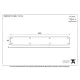 Blacksmith Pewter Patina Finger Plate - Extra Large