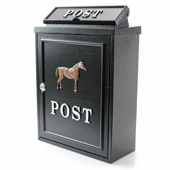 Horse Wall Mounted Post Box