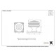 Tewkesbury Square Knob Set - Aged Bronze Finish