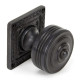 Tewkesbury Square Knob Set - Aged Bronze Finish