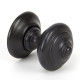 Elmore Door Knob Set - Aged Bronze Finish