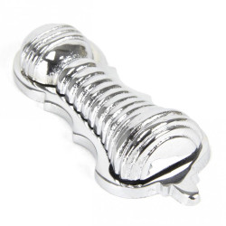 Polished Chrome Beehive Escutcheon
