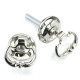 Polished Nickel Dutch Drop Handle