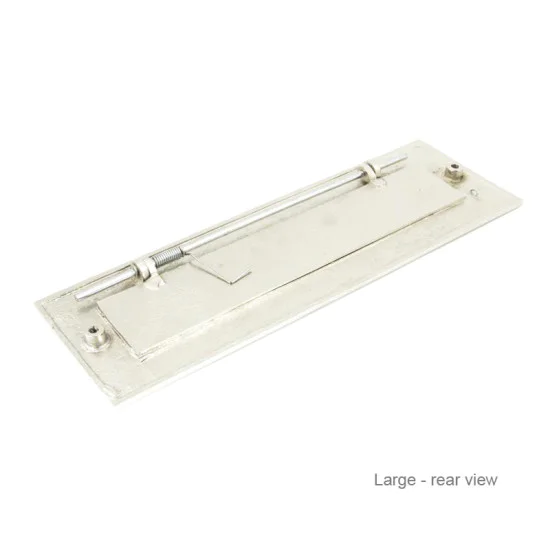 Polished Nickel Letter Plate