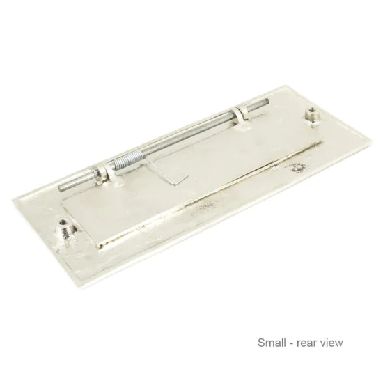 Polished Nickel Letter Plate