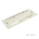 Polished Nickel Letter Plate