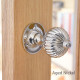 Regency Door Knobs - Polished Nickel