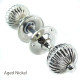 Regency Door Knobs - Polished Nickel
