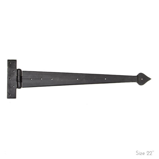 Blacksmith External Beeswax Arrow Head Door Hinges