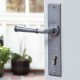 Blacksmith Pewter Patina Regency Lever Door Handle