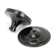 Traditional Blacksmith Art Deco Centre Door Knob